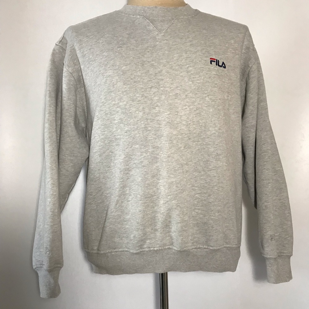 Fila Men’s Vintage Sweatshirt Embroidery Medium CG